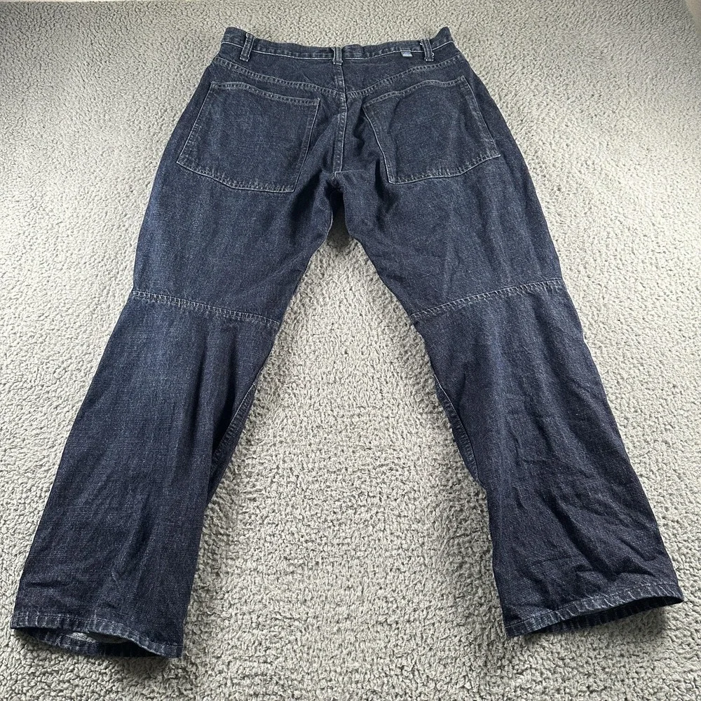 Vtg Levis Silvertab‎ Jeans Mens 34x30 Blue Baggy Y2K Articulated Knee 90's